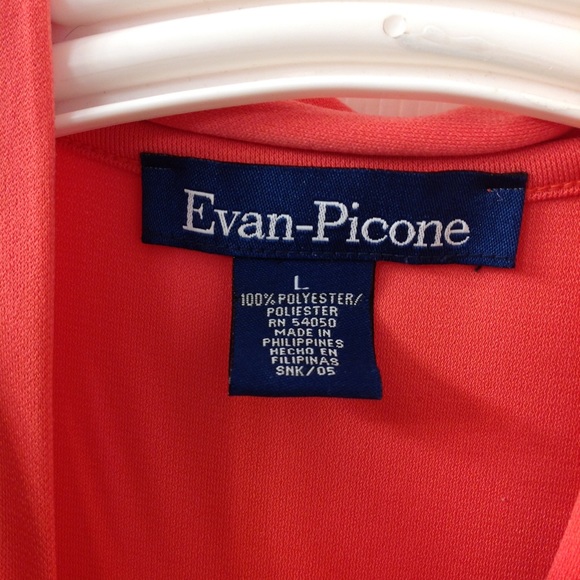 🎉HP🎉 Lovely, Coral Evan Picone Tank - Picture 2 of 3